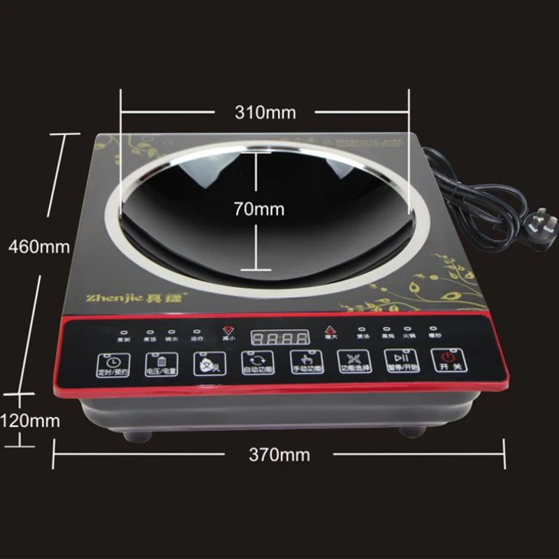 Household Induction Cooker 3200W Large Power Electromagnetic Cooker Intelligent Touch Control Electric Z32-IH3202(D)