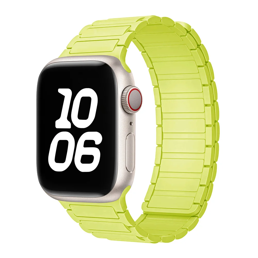 Magnetic Loop Silicone Strap Bracelet