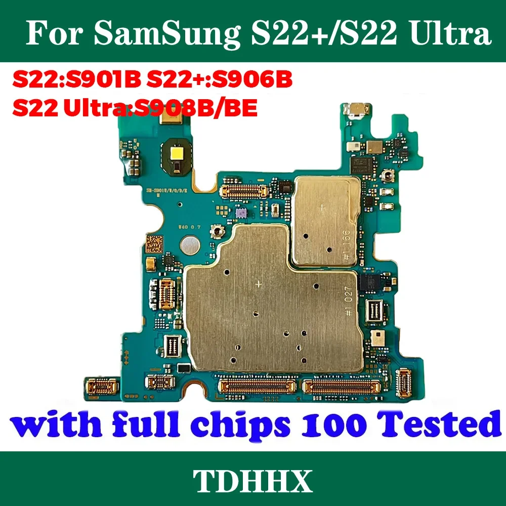 اللوحة الأم لجالكسي S22 ultra النسخة العالمية والش...