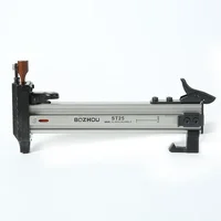 ST-25 Manual Nailer Semi-automatic Wire Slot Woodworking Decoration Steel Nail Gun Straight Nailing Tool with Support 2