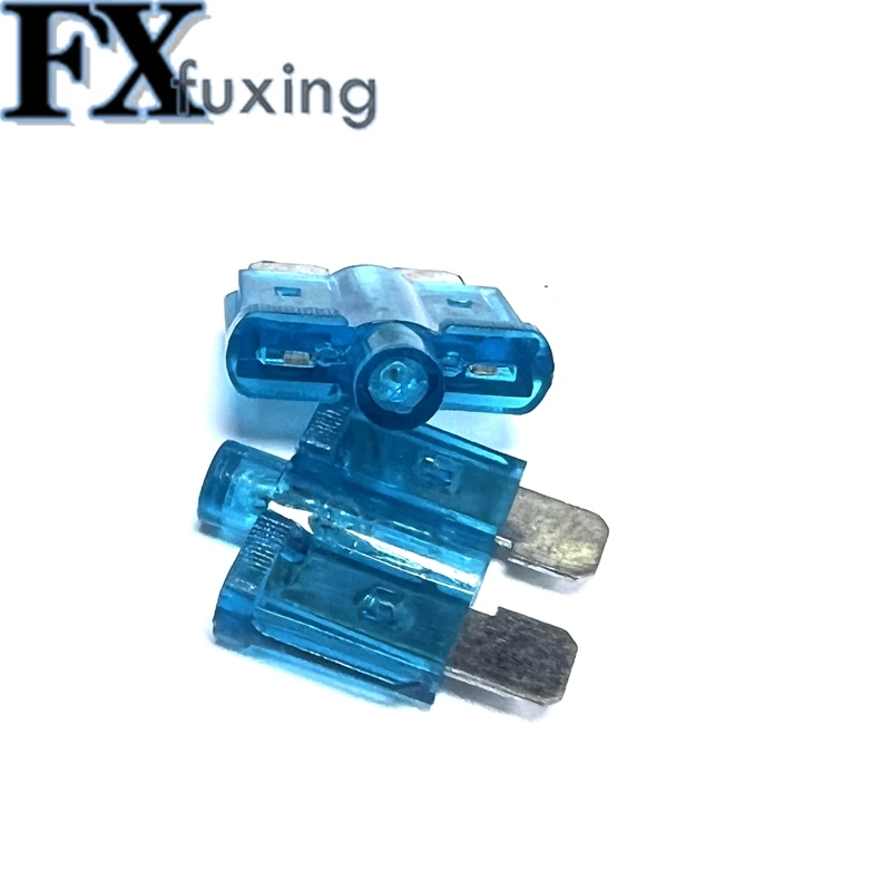 Middle Size Automotive Fuse With Indicator Light Pilot Lamp 5A 10A 15A 20A 25A 30A 35A 40A Medium Fuse With Fusing Indication