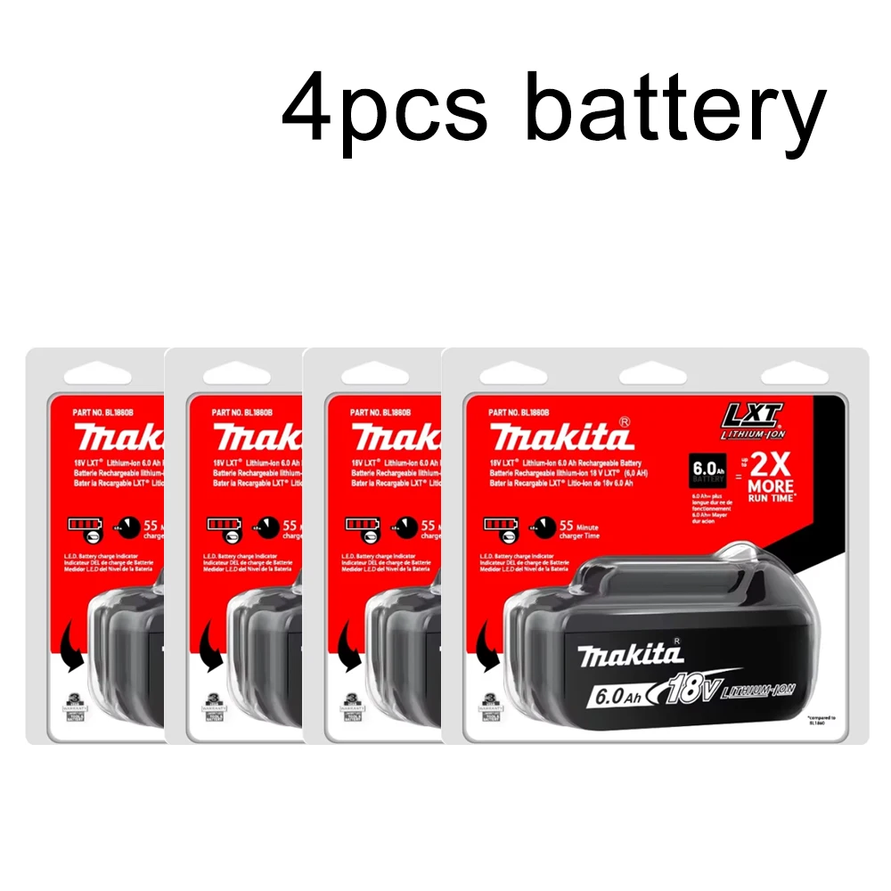 4pcs Battery