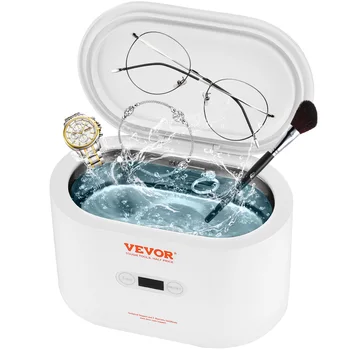 SucceBuy 650ml Ultrasonic Cleaner Mini Portable Washing Machine Ultrasound Bath Sonic Cleaning Device for Glasses Home Appliance 1