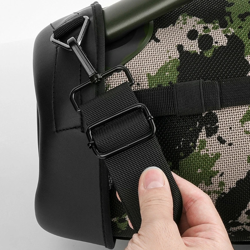 휴대용 여행 케이스 운반 상자, 붐박스 3 무선 스피커 보관 가방, 조절 가능한 어깨 스트랩 스피커 거치대