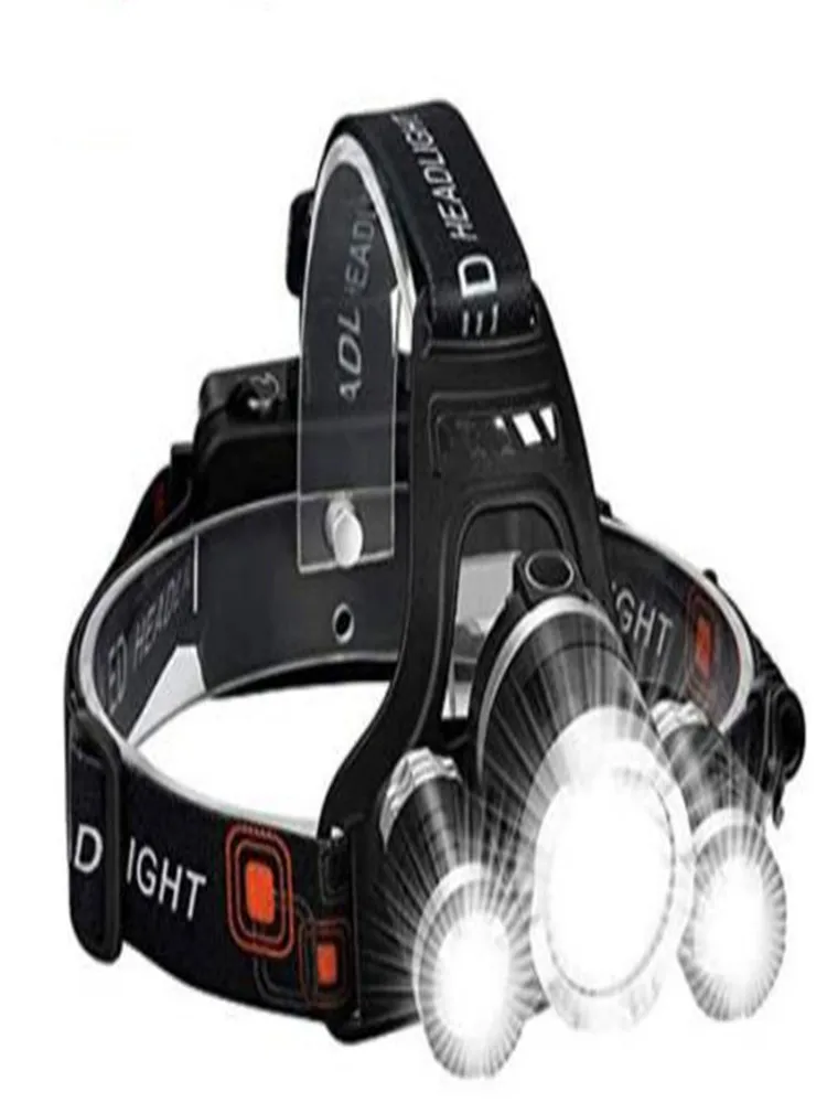 NEW Light from the led head lamp holder put type helmet miner's multi-functional waterproof flashlight fishing head lamp
