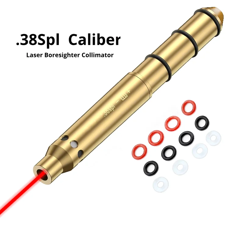 .22lr Laser Bore Sight 223 .17 .177 308 Laser Boresighter 38SPL 45ACP 9MM Collimator