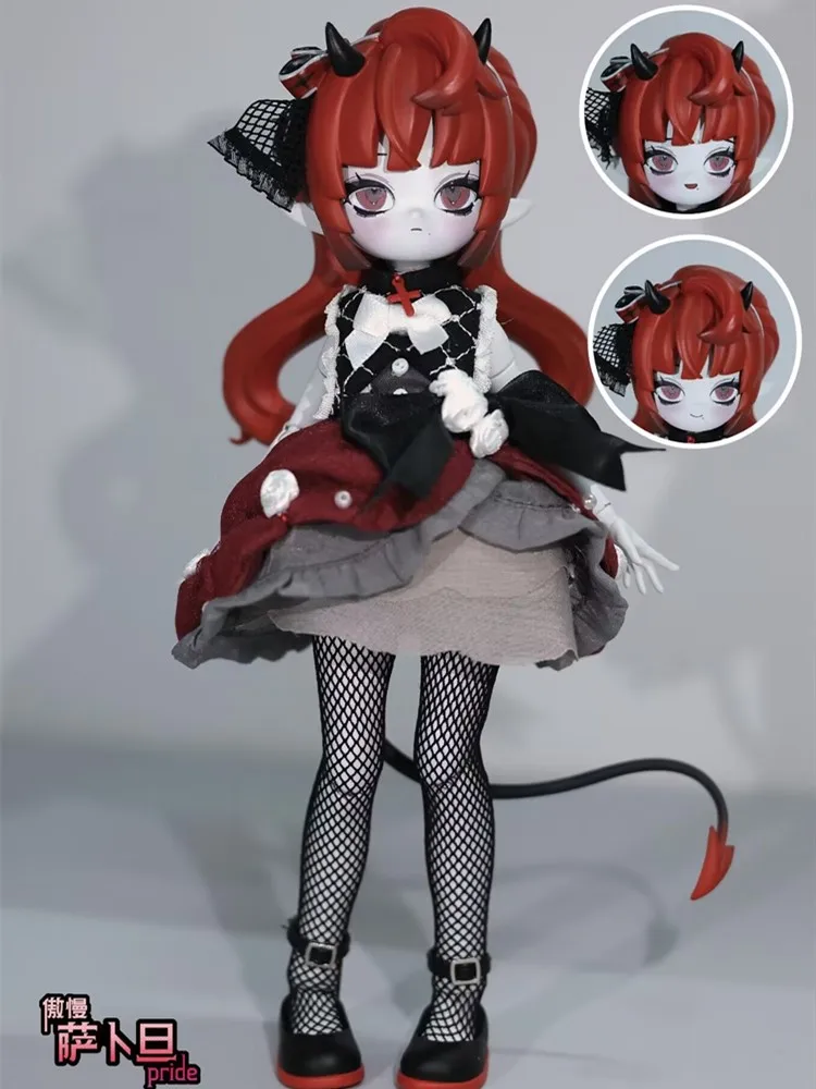 New Original Cooze Devil'S Horn Bjd Blind Box 1/8 Mjd Mobile
