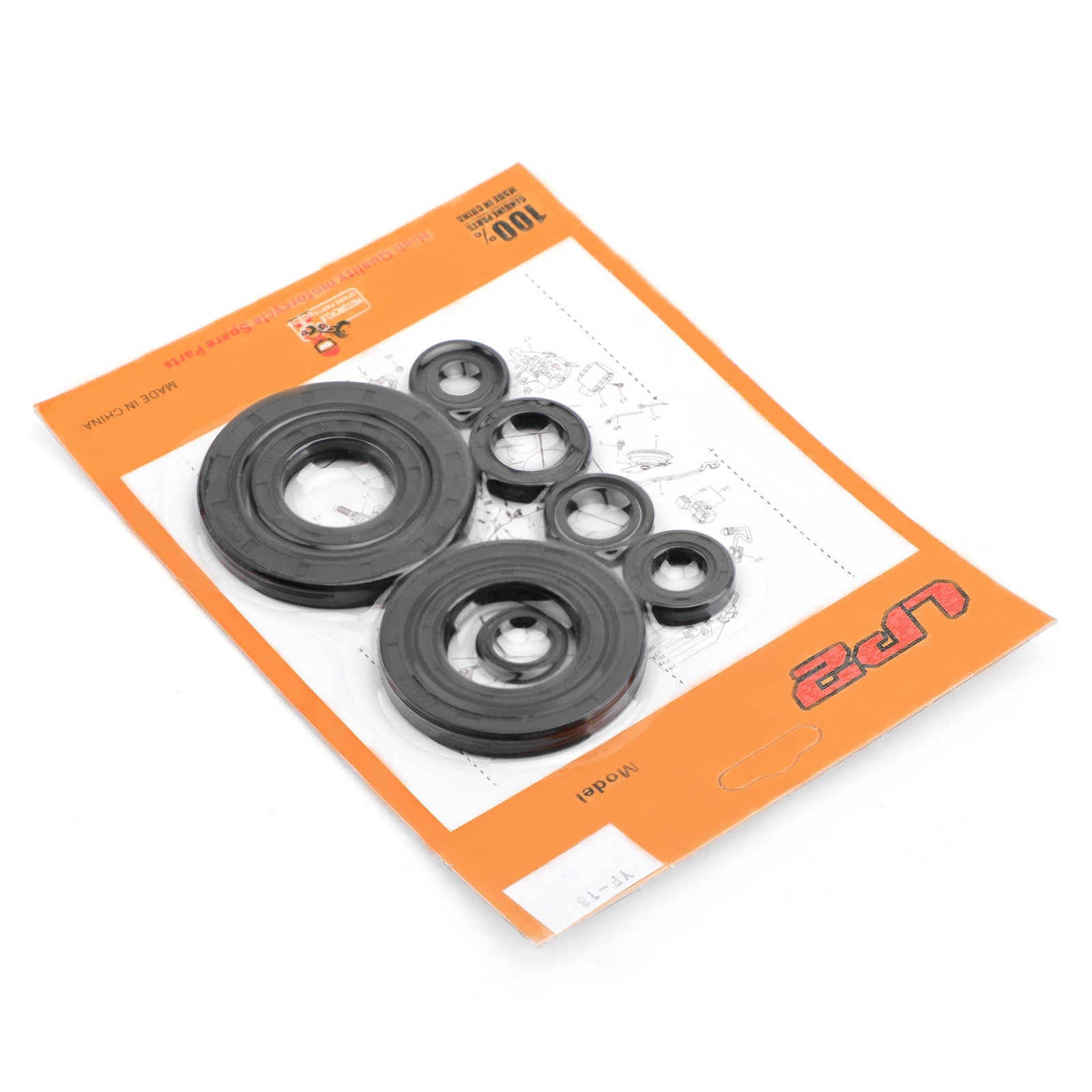 Areyourshop for Honda CRF250R 2010- 2011 2012 2013 2014 2015 crf250r CRF-250R 9pcs Engine Oil Seal Kit Set