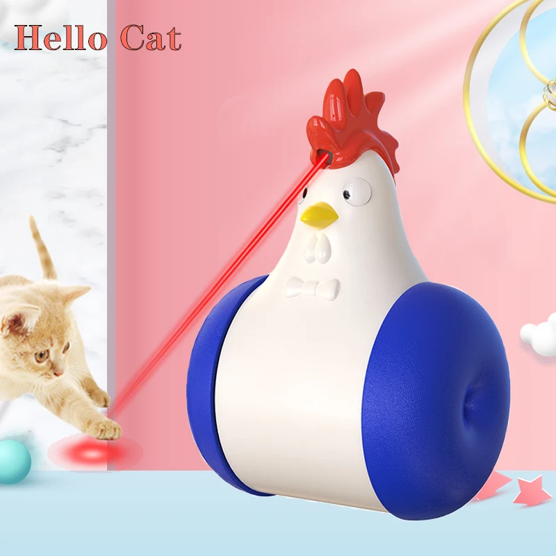 Cat Laser Toy Electric Interactive Infrared Laser Amusing Cat Toys With