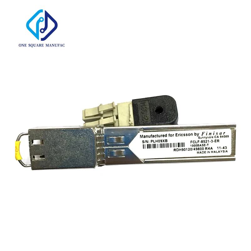 Finisar FCLF-8521-3-ER 1000BASE-T RDH90120/49800 R4A RJ45 Optical Fiber Transceiver