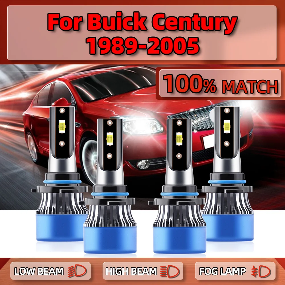 

240W 40000LM LED Headlights Bulb 6000K White Canbus Car Light 12V 24V For Buick Century 1989-1999 2000 2001 2002 2003 2004 2005