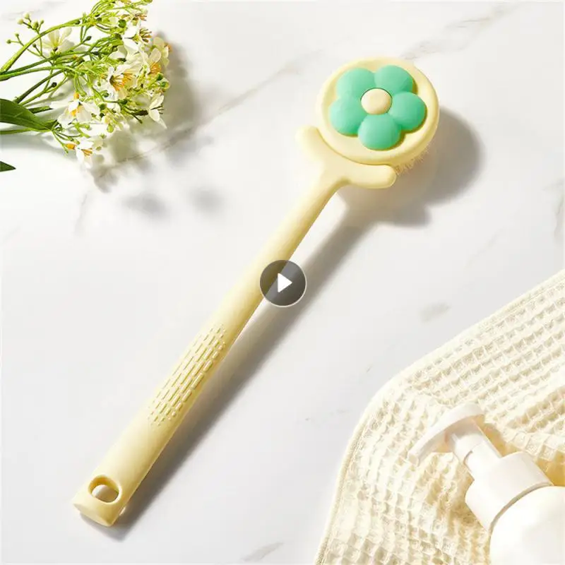 

Bath Brush Deeply Decontaminate Flower Bath Brush Mud Rubbing Brush Comfortable Bathing Supplies Polychromatic Pendable Pp