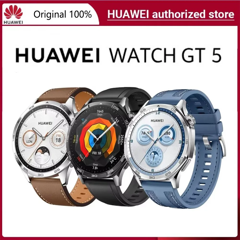 HUAWEI Watch GT 5 Smartwatch,Watch GT5 Pro,Buit-in Map,Replay