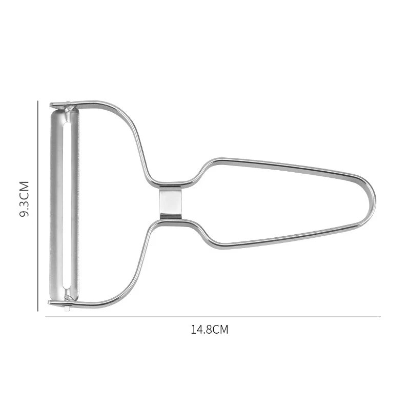 Peeler Vegetables Fruit Stainless Steel Knife Cabbage Graters Salad Potato Slicer Kitchen Accessories Cooking Tools Wide Mouth - Image 6