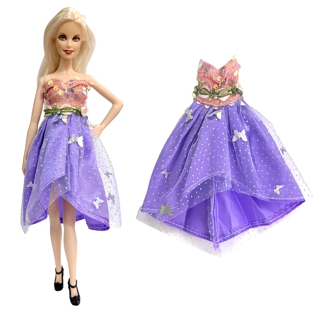 NK-Mixed Princesa Roupas nobres, combinando com a boneca Barbie, chapéu  bonito, vestido diário, Headwear, brinquedo