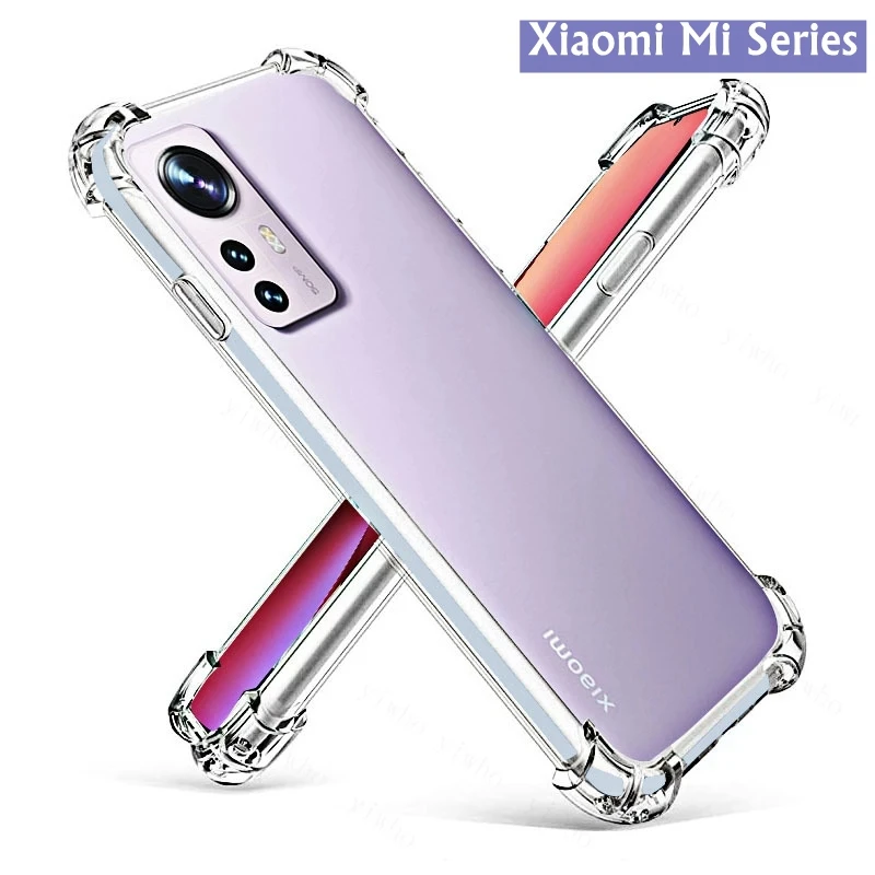 Shockproof Phone Case For Xiaomi And Poco Soft Protective Cover_voghion.com
