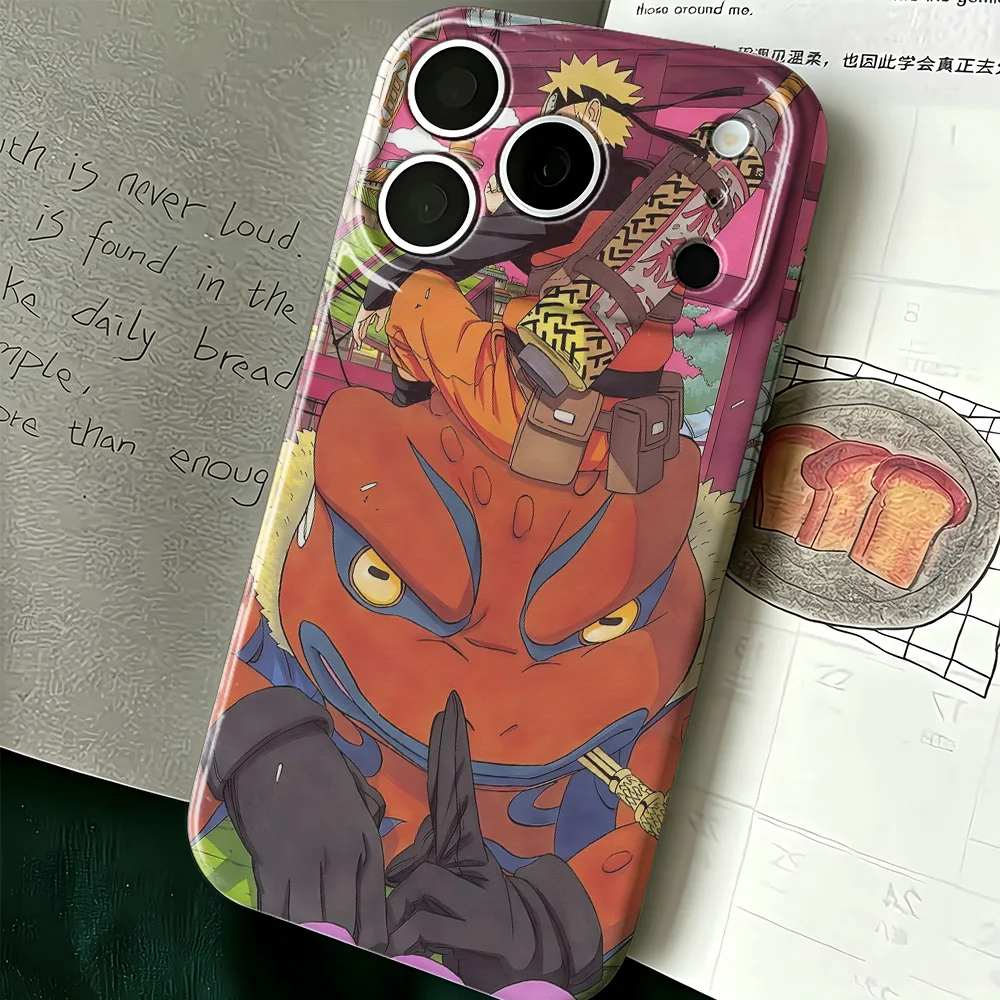 Anime-Inspired Glossy Film Hard Phone Case