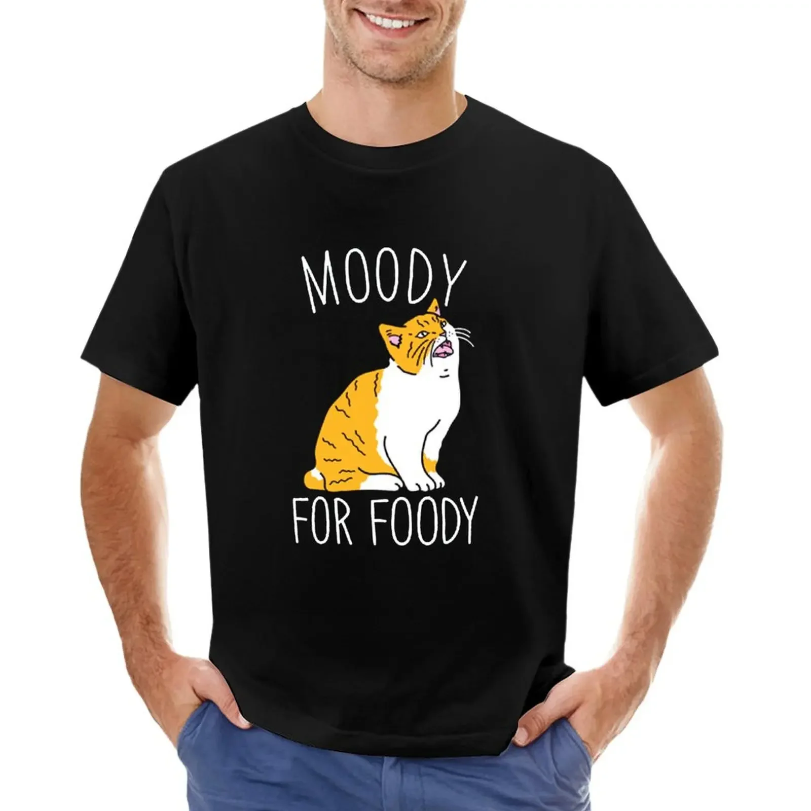 

Moody For Foody T-shirt anime summer tops mens clothes
