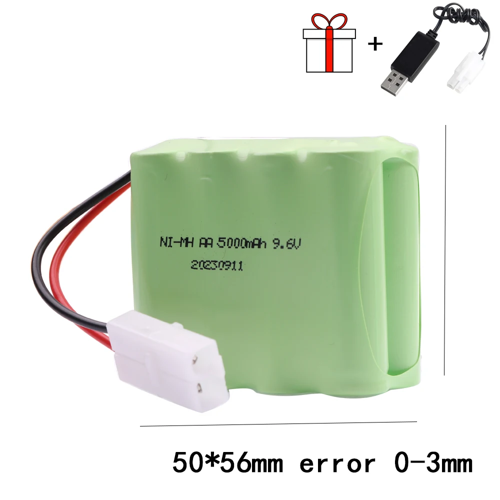 NEWASHAN 2400Ah 3,6V Batterie pour RC Voiture Jouet Avion Robot