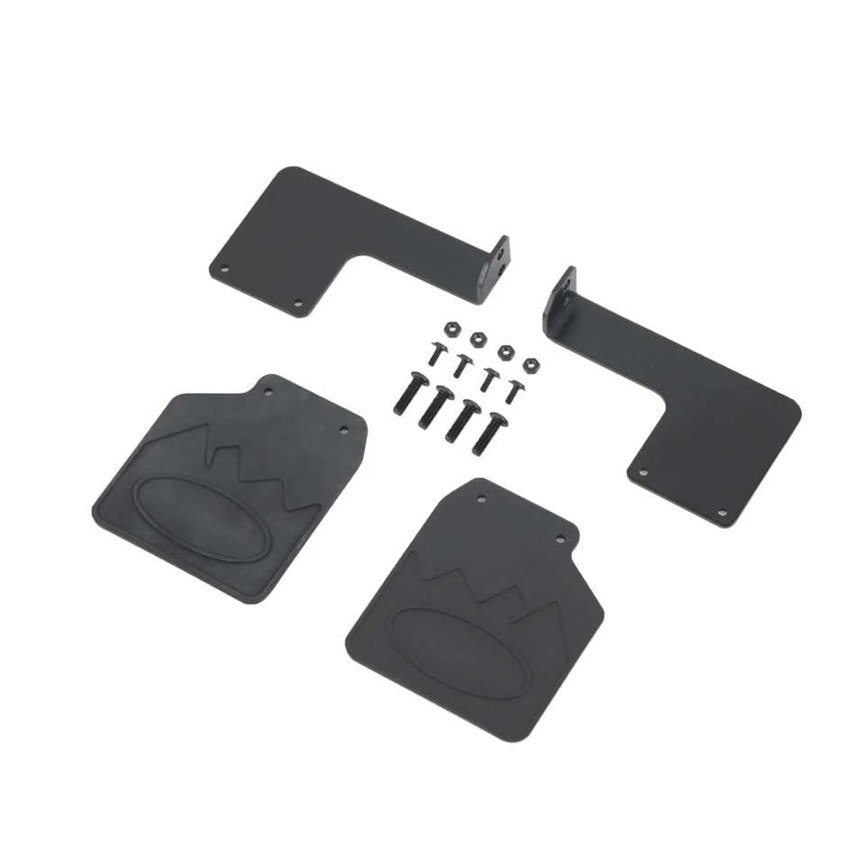 ZEZEFUFU 2 Pezzi Parafanghi Anteriori/Posteriori In Materiale Flessibile Per Auto RC Traxxas TRX-4M Bronco 1/18 – Kit Di Aggiornamento Con Viti