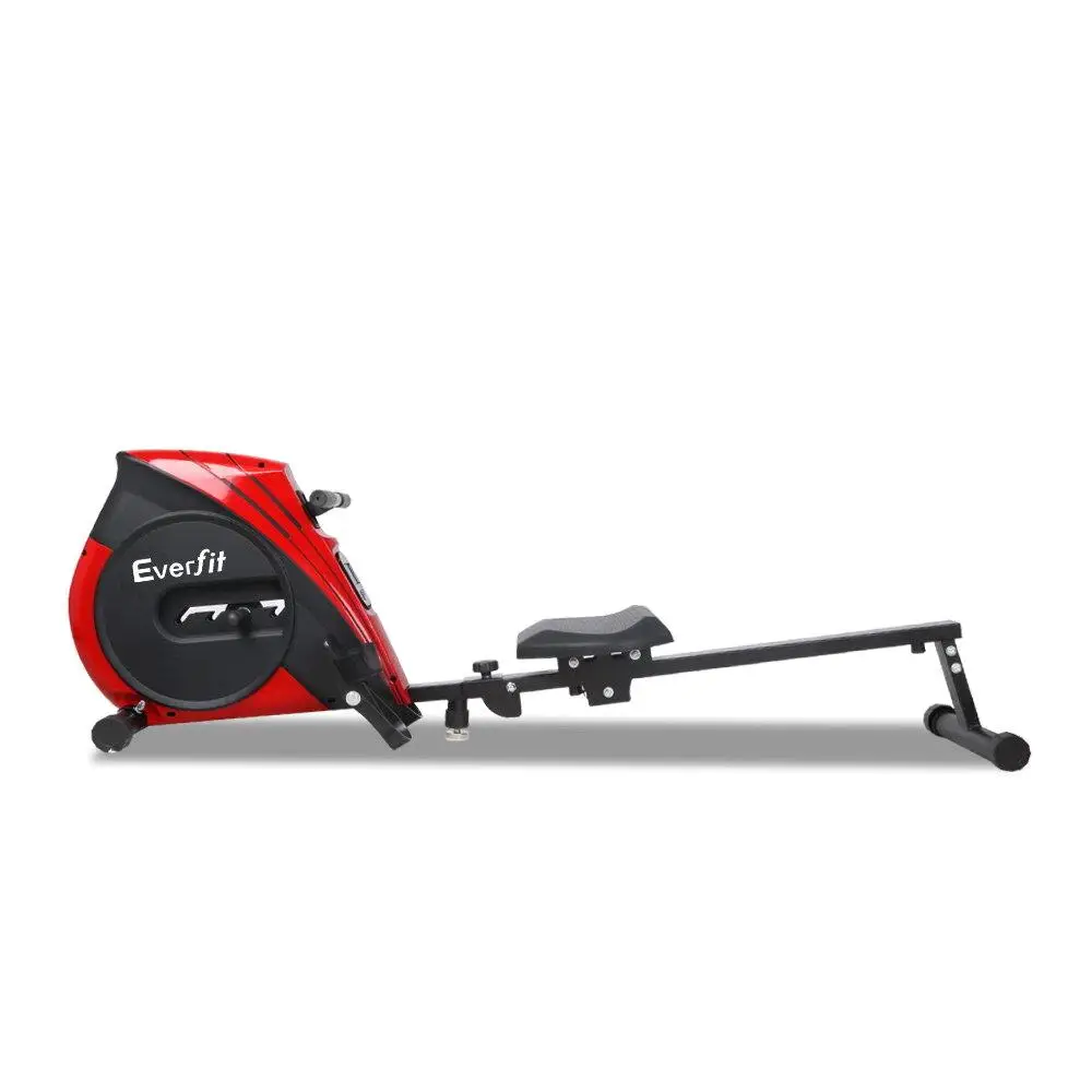 Professional Ergonomic Rowing Machine Elastic Resistance Home Cardio Workout Full-Body Strengthening