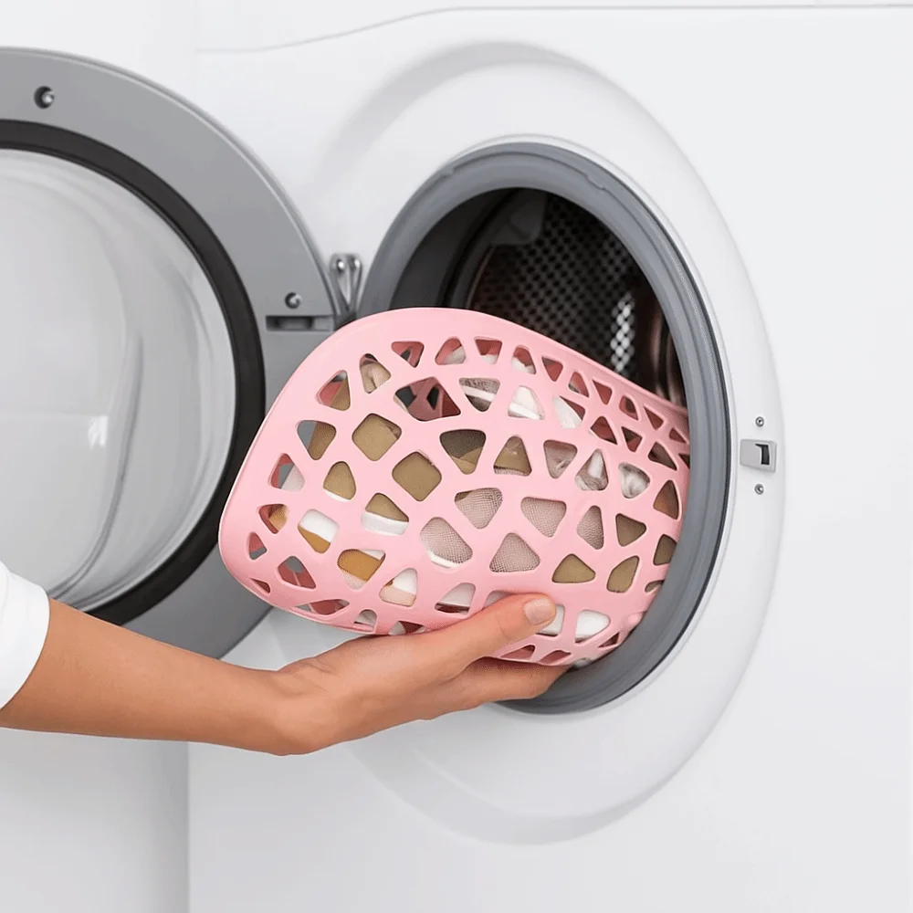 Description Picture 4 of item2Pcs Silicone Shoe Washing Machine Bag Anti-Deformation Reusable Shoes Laundry Bags Easy to Clean Shoe Storage Bag Sneaker