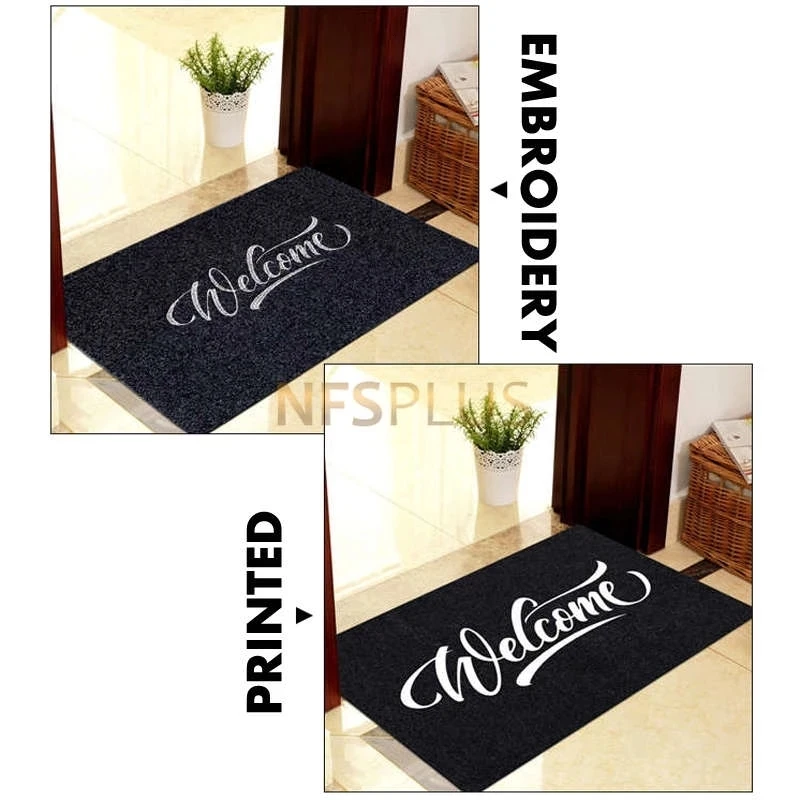 Alfombras Entrada De La Casa Alfombra De Bienvenida Para Sala De Estar  Dormitorio Al Lado De La Alfombra Alfombras De Pasillo Baño Antideslizante  Eliminación De Polvo Footpad DoormatCarpets De 15,06 €