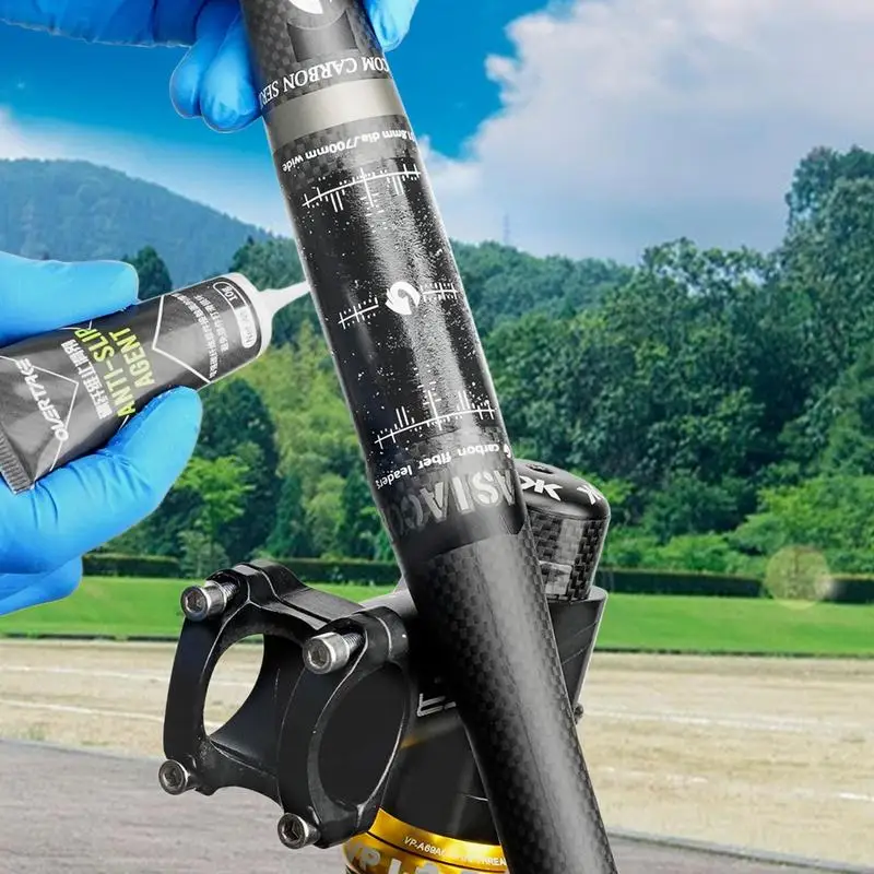10G Carbon Fiber Anti Slip Agent For Seatpost Handlebar Frame Stem Carbon Fiber Surfaces Protection Accessory Bike Grease 1-4pcs
