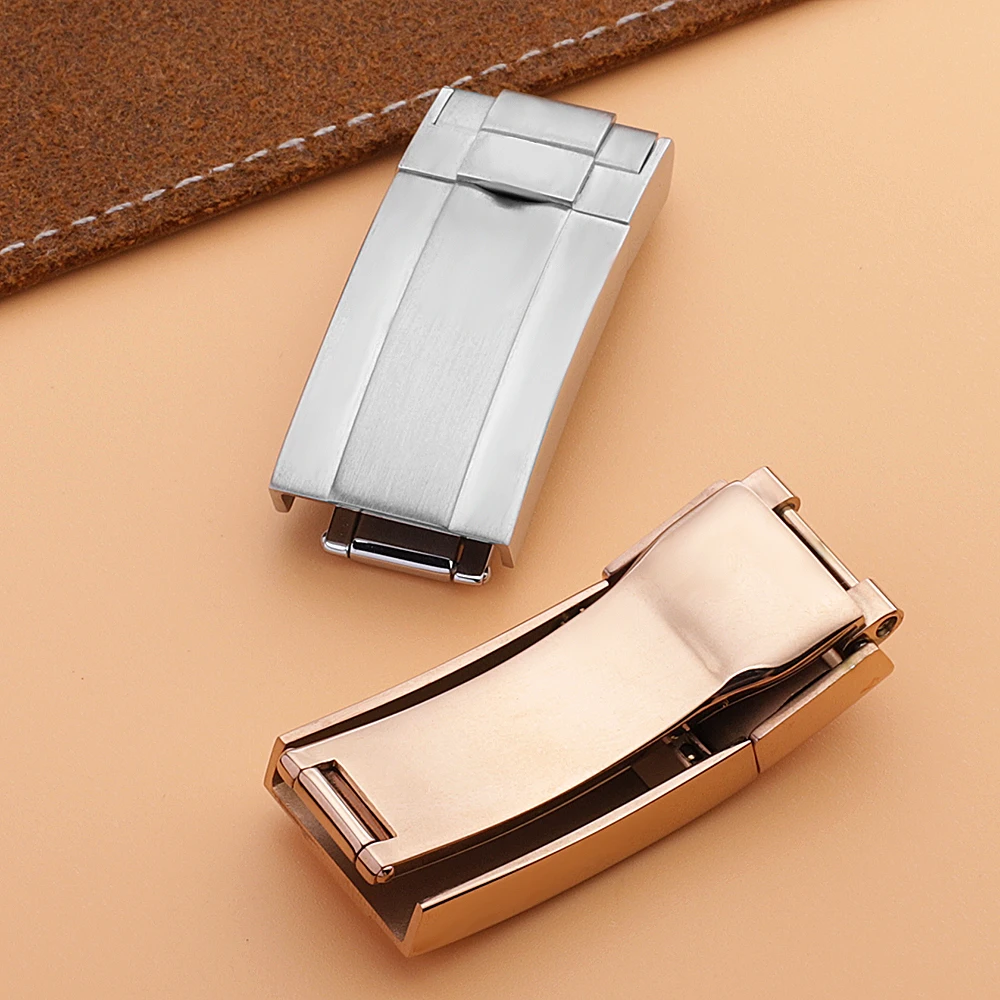 Stainless Steel Folding Buckle watch Buckle Watch Accessories Watch Band Strap Deployment Clasp