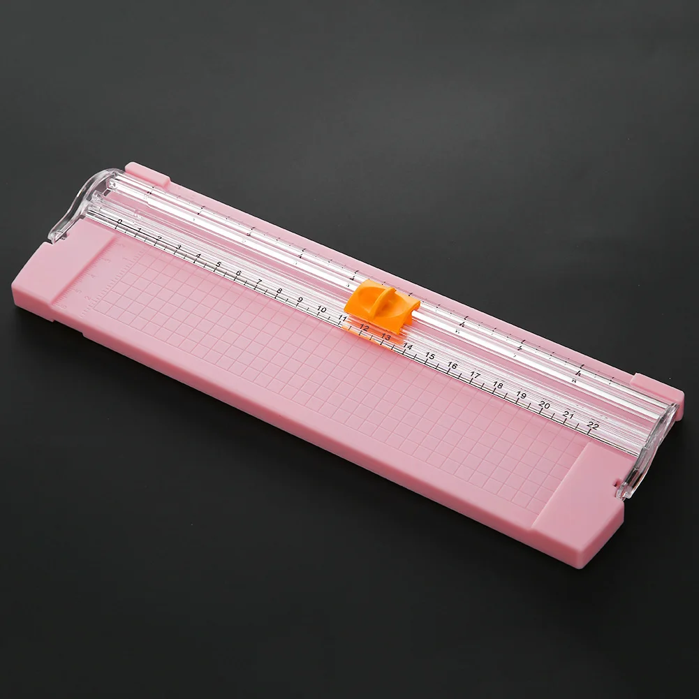 A4/A5 Paper Cutting Guillotine Paper Cutter with Pull-out Ruler for Photo Trimmers Scrapbook Lightweight Cutting Mat Machine paper cutter