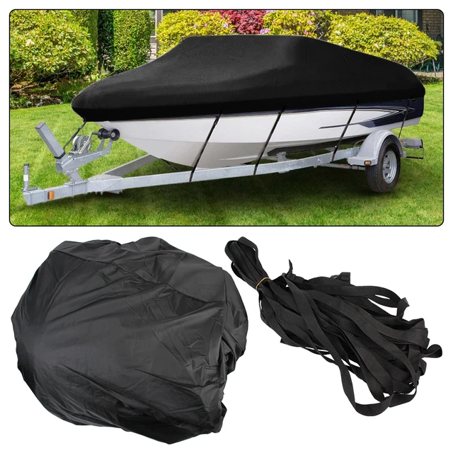 Boat Accessories Yacht Boat Cover 24-28Ft Winter Snow Anti-UV Waterproof  Sunshade Heavy Duty Trailer Marine Covers 210D - AliExpress