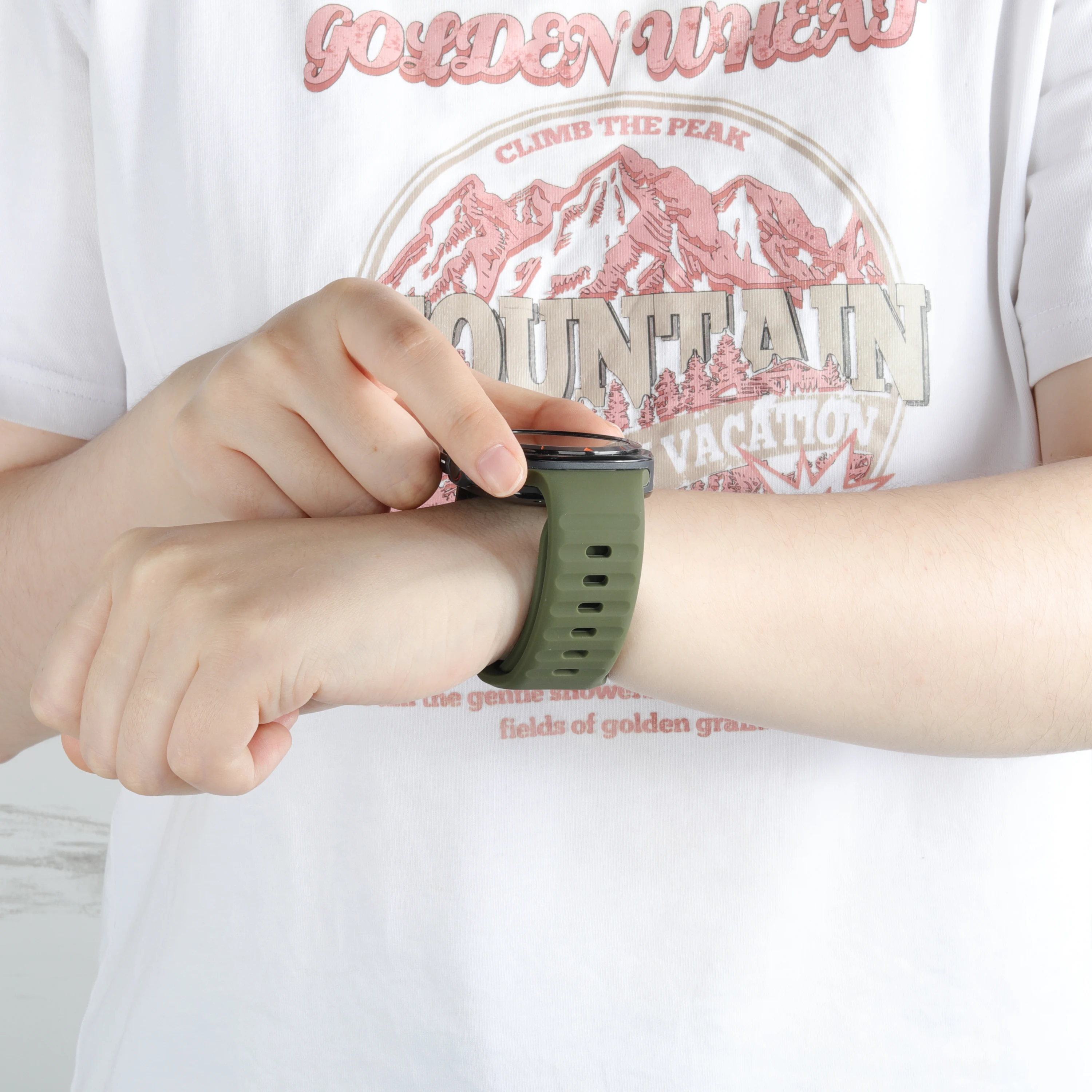 Samsung Galaxy Watch Ultra Silicone Sport Strap Bracelet