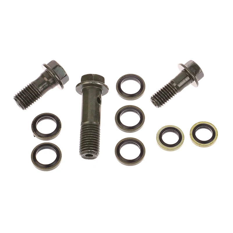 

1 шт. M8/M10x1.25 мотоциклетный тормозной мастер цилиндр Масляный шланг винт банджо болт мотоциклетная универсальная трубка винты