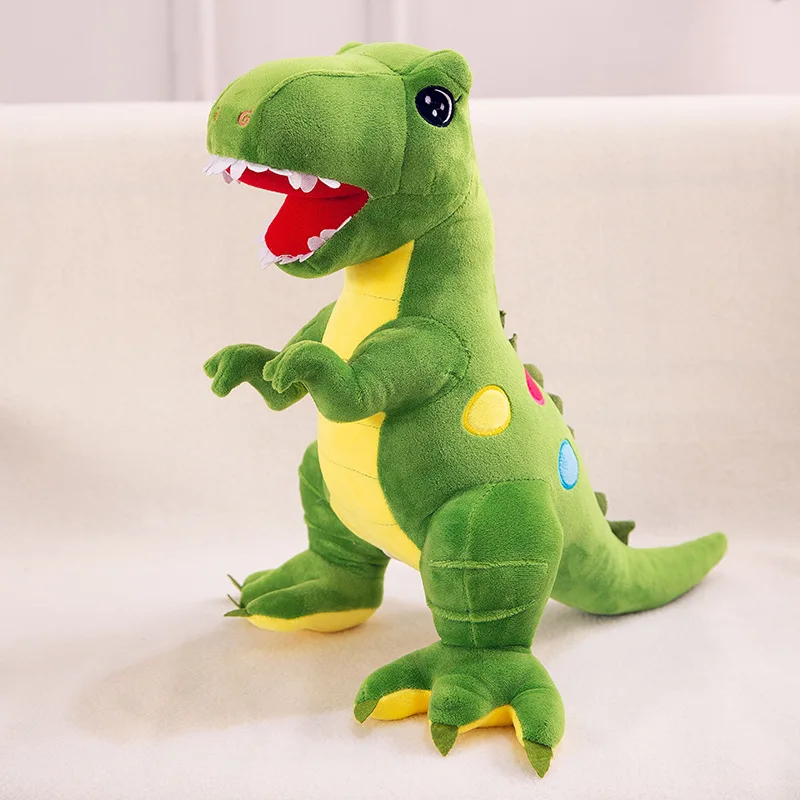 Dinosaur Tyrannosaurus Children Plush Stuffed Toy Birthday Gift tyrannosaurus drip