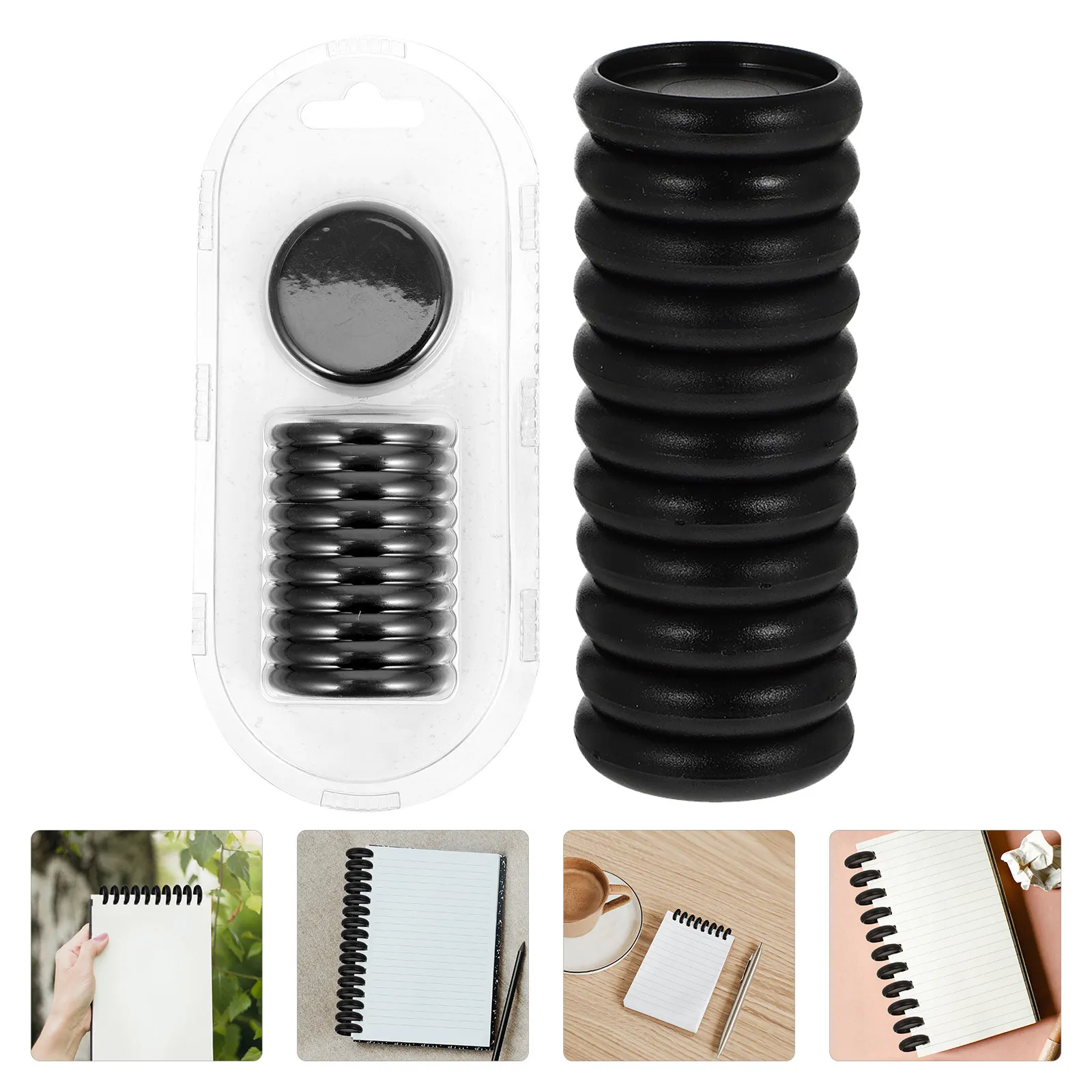 22개 디스크바운드 확장 디스크 플라스틱 바인더 버클 (노트북용) 루즈리프 바인..