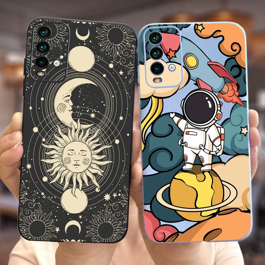 Cute Fashion Cartoon Soft Silicone Phone Case - Back Cover Shell
