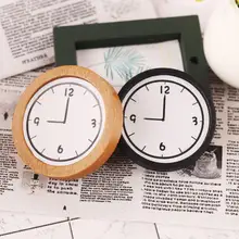 

Dollhouse Kitchen Wall Clock Trendy Dollhouse Accessory Fadeless for Kids Miniature Clock Dollhouse Wall Clock