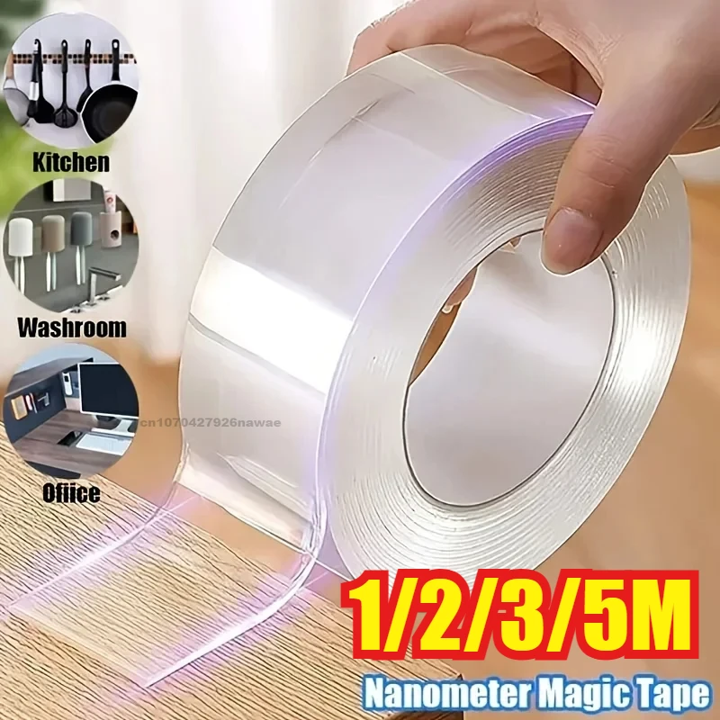 Multi-Length Nano Ultra Strong Double-Sided Traceless Waterproof Adhesive Tape