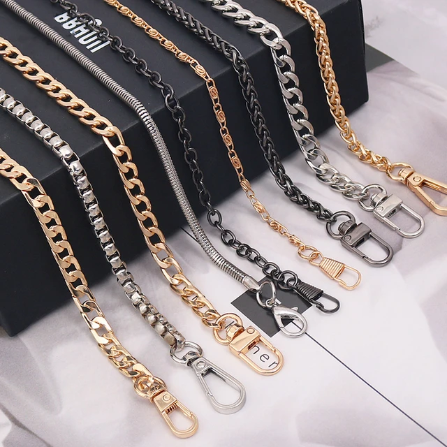 Bag Chain Hardware Accessories Metal Women's Bag Chain Crossbody Bags Strap  Shoulder Strap Iron Chain Bar Replacement Bag Strap - AliExpress