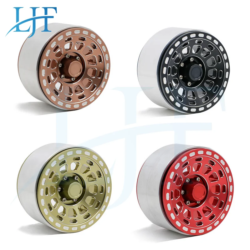 

2 шт., алюминиевый обод ступицы колеса 2,9 дюйма для радиоуправляемого гусеничного автомобиля Axial SCX6 Jeep JLU Wrangler