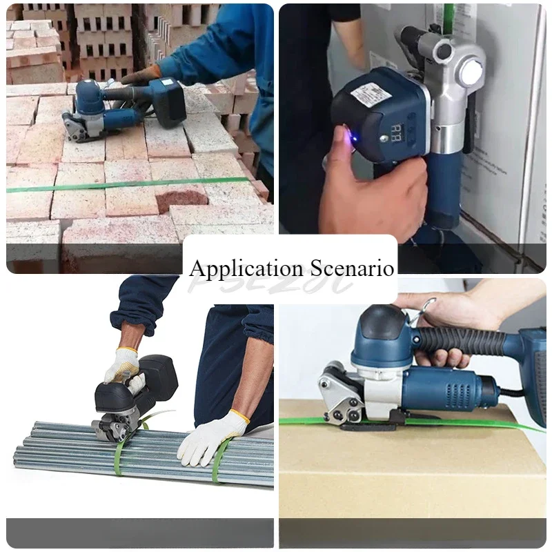 DD19A Handheld Electric Baler Automatic PET Plastic Steel Belt PP Belt Handheld Non Buckling Hot Melt High Tensile Strength