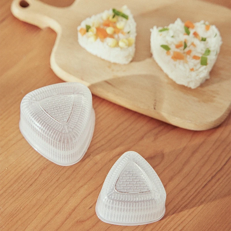 

1Set Cartoon Shape Japanese Rice Ball Lunch Gadget Kitchen Accessories Tools White