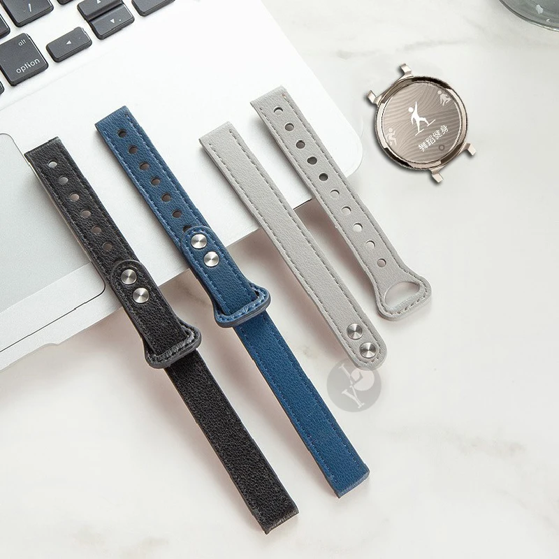 Garmin Women's Lily 2nd Gen Fashion Vitality Edition 14mm Leather Watchband