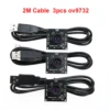 GXIVISION OV9732 Camera Module 2M Cable 100 Degree 30FPS No Distortion 3PCS/1PCS ,Compatible For Autodarts.io DIY,USB Drive Free 4