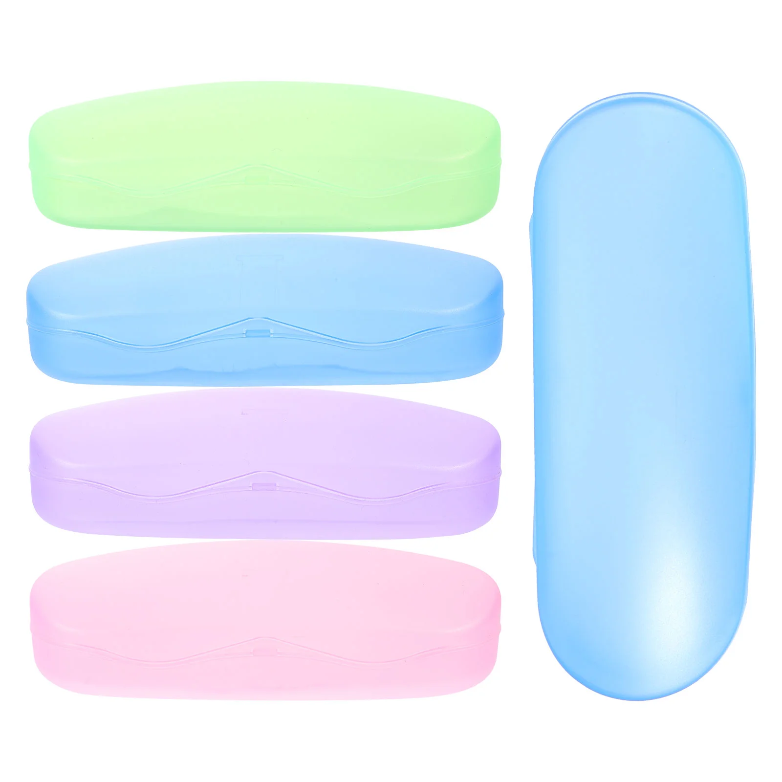 

Clear Organizer Box Eyeglass Storage Plastic Glasses Cases Usb Cable Bag Hard Shell Travel Sunglasses Glass Holders