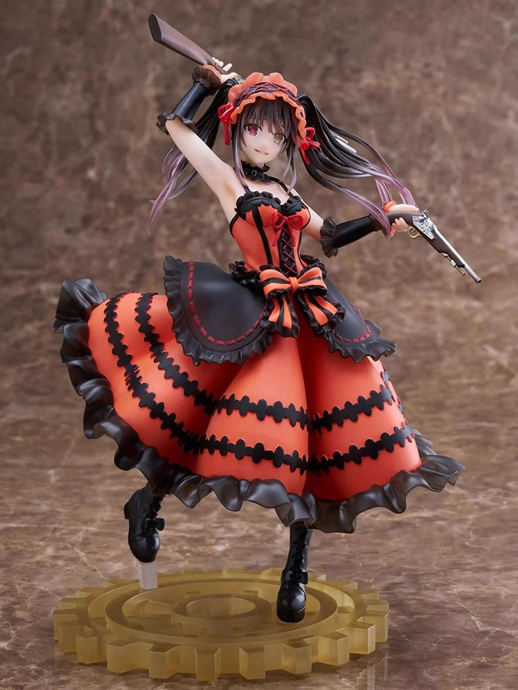 thumbnail image 1 of Original Genuine Taito Date A Live 21cm Tokisaki Kurumi Pvc Action Figure Collection Model Toys Ornament Doll Trend Gifts, 1 of 5