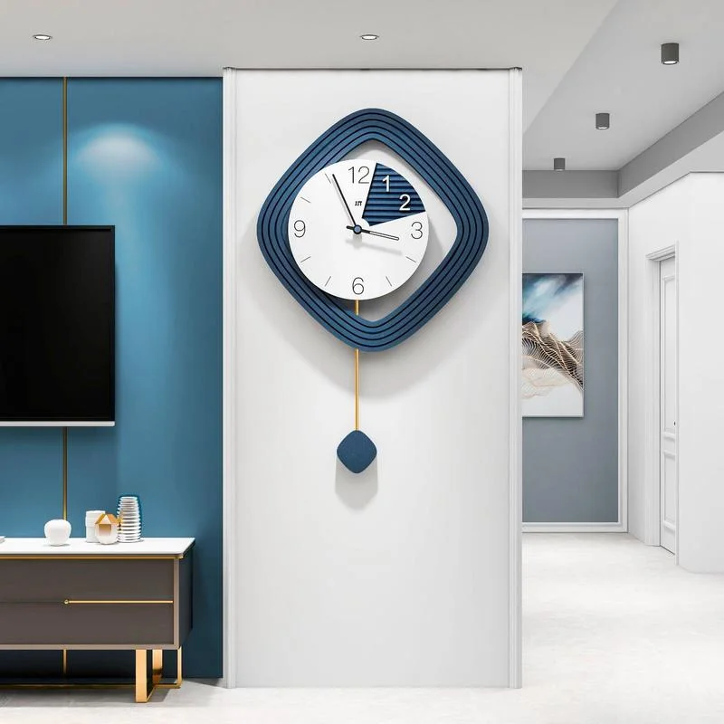 

Light Luxury Clock Wall Clock Living Room Home Decoration Art Wall Clock Fashion Simple Creative Wall Clock Explosion home decor