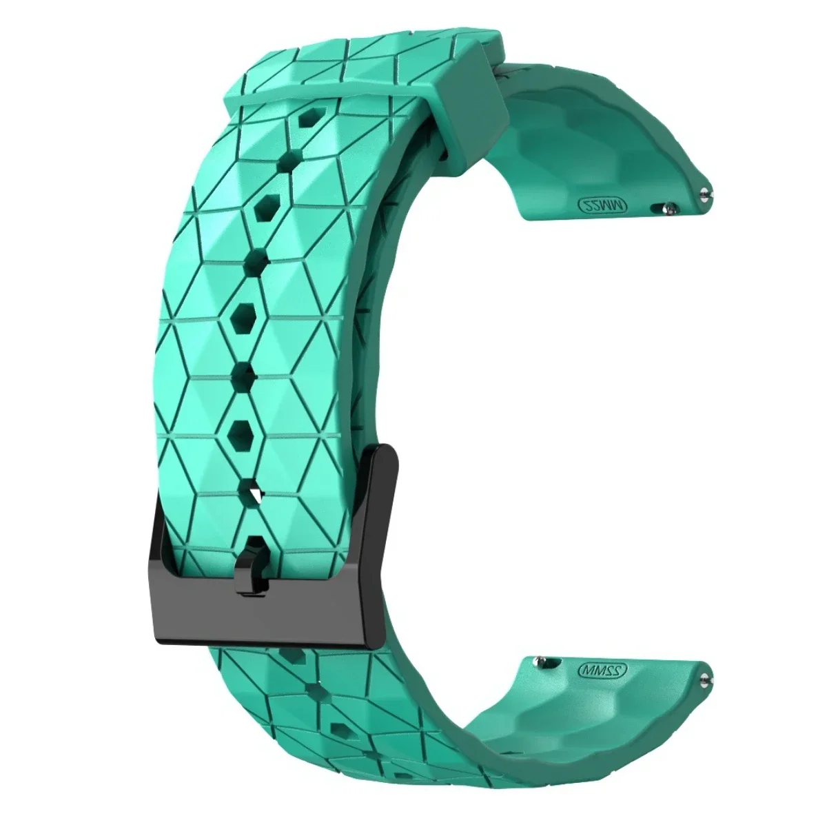 Color Block Silicone Sports Wristband - 22mm & 20mm