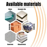 Mèches hexagonales croisées pour carrelage, verre, céramique, ouvre-trou pour béton, alliage, perceuse triangulaire, taille 3mm, 4mm, 5mm, 6mm, 7mm, 8mm, 10mm, 12mm, accessoires pour outils électriques 6