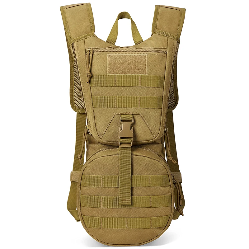 

Tactical Hydration Pack Water Backpack with 3L Bladder for Hiking Running Cycling